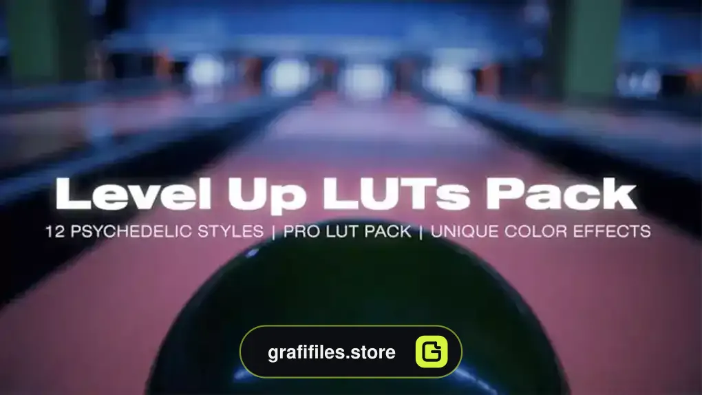 پریست افترافکت اصلاح رنگ Level Up LUTs Pack