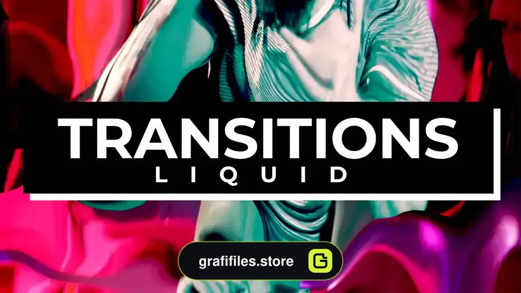 پریست افترافکت ترانزیشن سیال روانگردان Liquid Psychedelic Transitions
