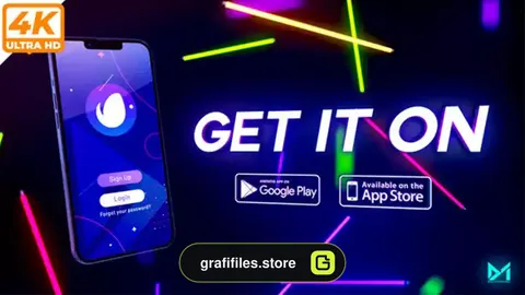 پروژه افترافکت معرفی وبسایت و اپلیکیشن Mobile app \ Website Promo