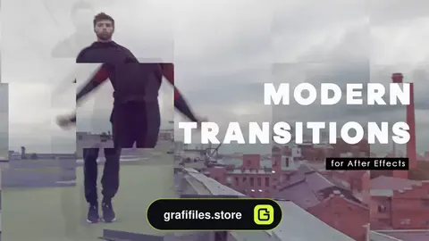 دانلود پریست افترافکت ترانزیشن مدرن Modern Transitions