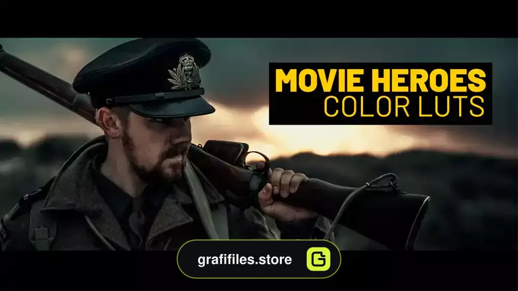 پریست رنگ فیلم افترافکت Movie Heroes LUTs
