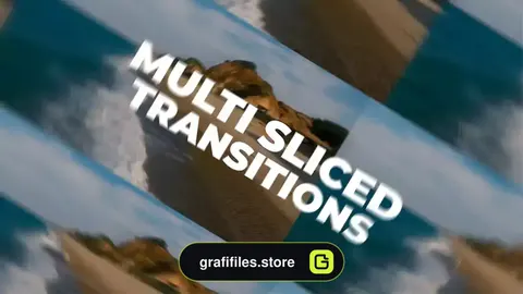 پریست پریمیر ترانزیشن Multi Sliced Transitions