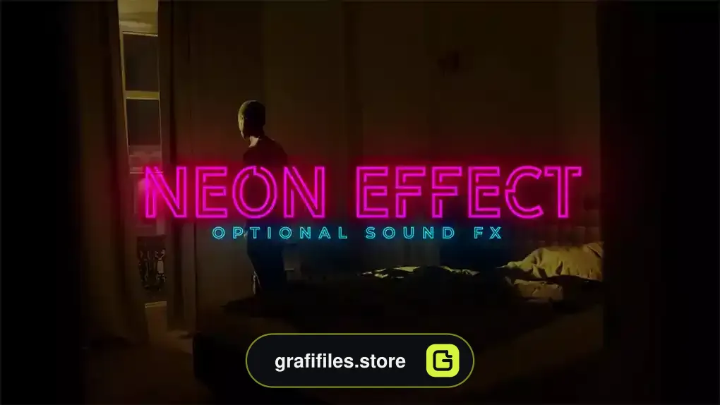 پریست پریمیر ساخت متن نئونی Neon Text Creator
