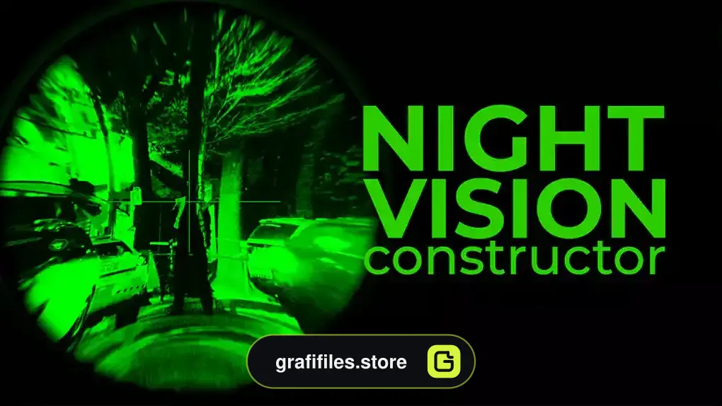 پریست افترافکت دید در شب Night Vision