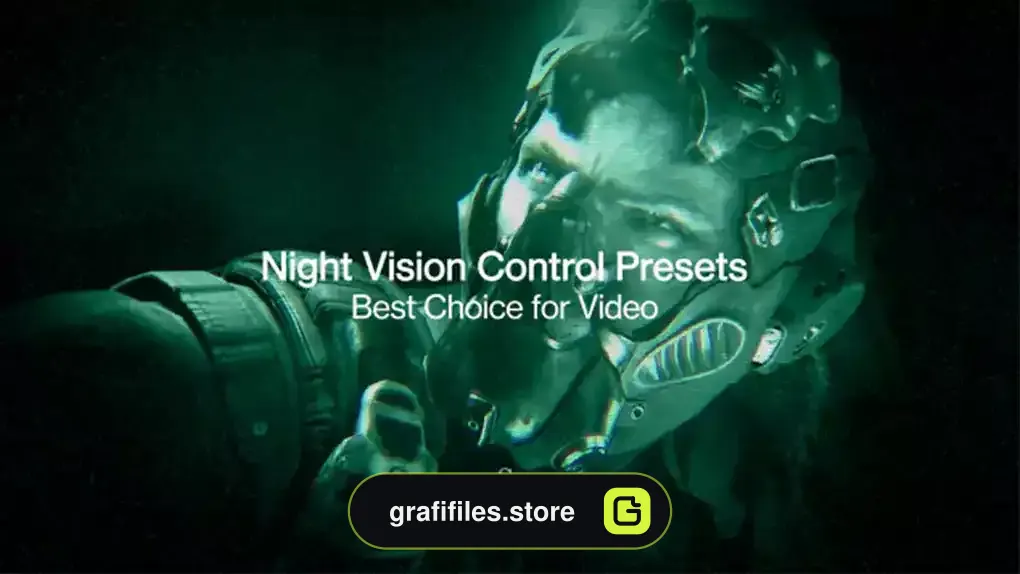 پریست افترافکت دید در شب Night Vision Control
