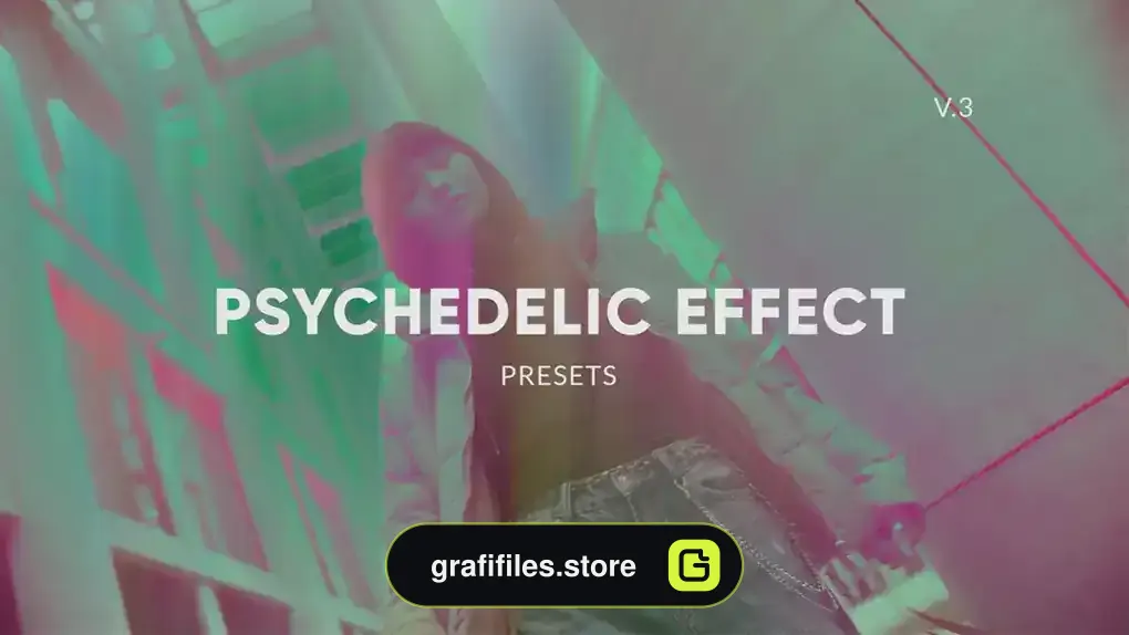 پریست افترافکت افکت توهم Psychedelic Effect 3