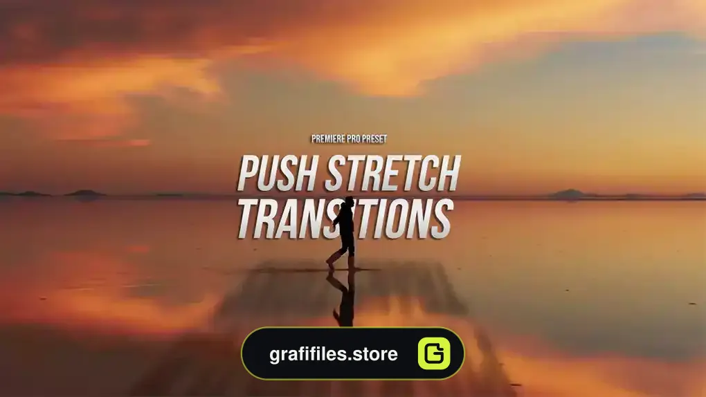 دانلود 13 پریست پریمیر ترانزیشن کششی Push Stretch Transitions
