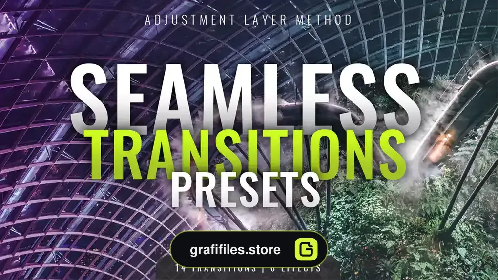 پریست افترافکت ترانزیشن Seamless Transitions