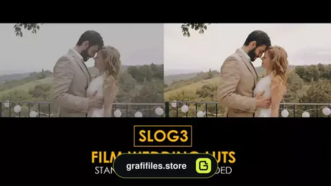 پریست پریمیر رنگ فیلم عروسی Slog3 Film Wedding And Standard Luts