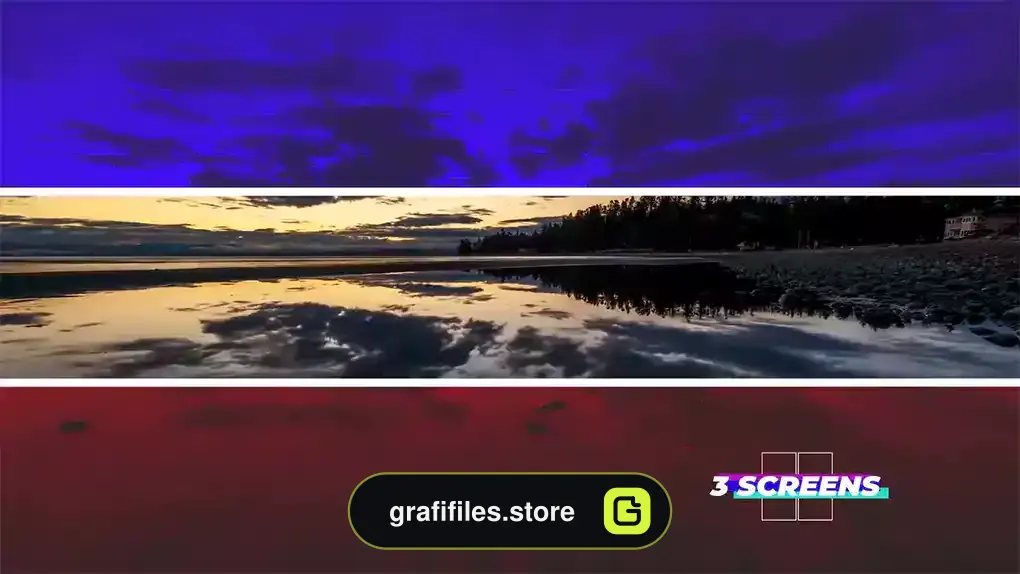 پریست پریمیر تقسیم صفحه نمایش Split-Screen 4K Presets