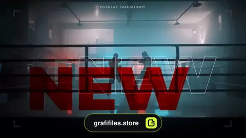 پریست افترافکت تایتل و ترانزیشن Stomp Titles - Overlay Transitions