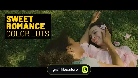 پریست تم رنگی رمانتیک افترافکت Sweet Romance LUTs