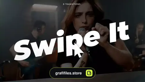 پریست افترافکت ترانزیشن Swipe It Transitions