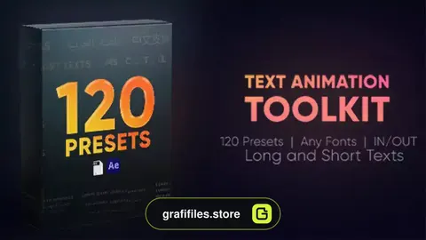 پریست متن افترافکت Text Animation Toolkit