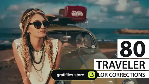 پریست افترافکت اصلاح رنگ سفر و گردشگری Traveler Color Corrections
