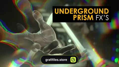 پریست افترافکت افکت منشوری زیرزمینی Underground Prism Effects