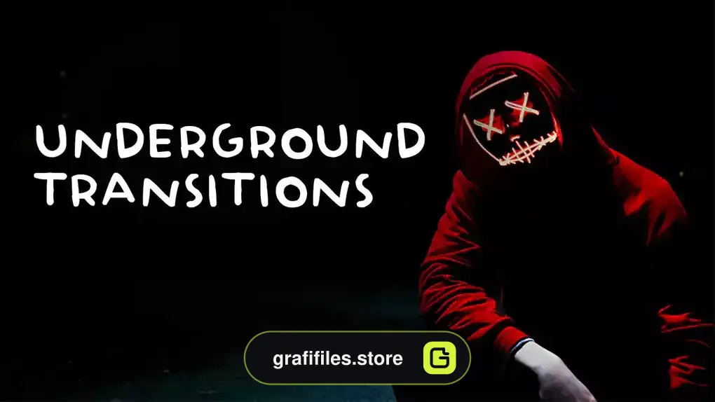پریست افترافکت ترانزیشن زیرزمینی Underground Transitions
