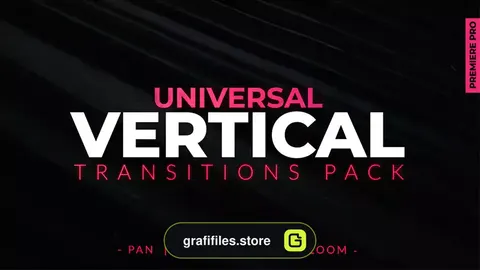 دانلود 40 پریست پریمیر ترانزیشن عمودی Universal Vertical Transitions Pack