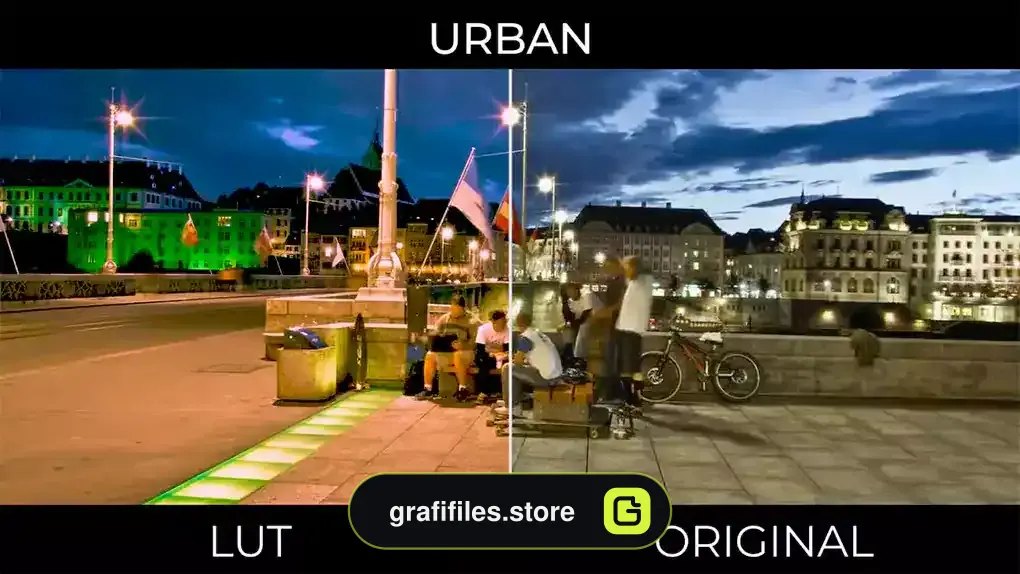 پریست پریمیر اصلاح رنگ شهری Urban LUTs