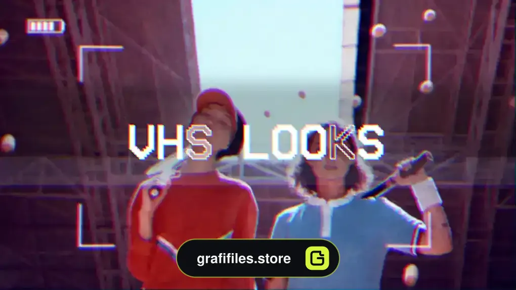 پریست افترافکت افکت نوار ویدیویی VHS Looks