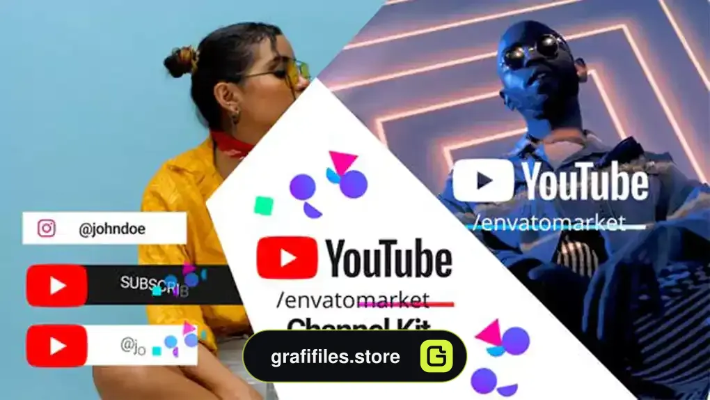 پروژه افترافکت کانال یوتیوب Youtube Channel Kit