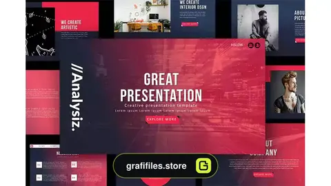 قالب کینوت آنالیز Analysiz Keynote