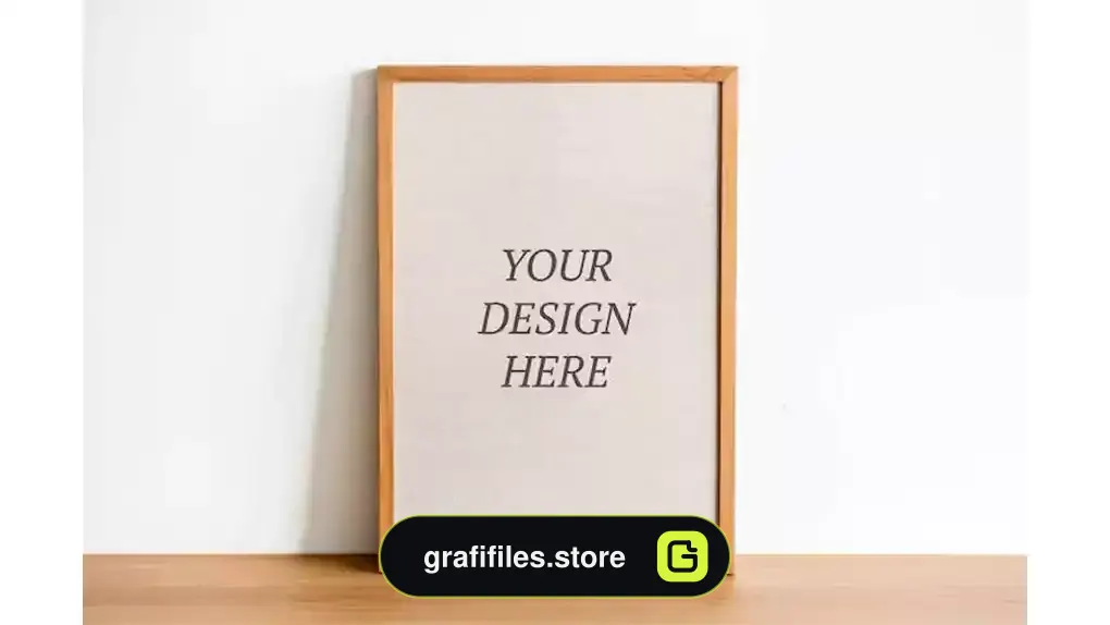 موکاپ قاب عکس Blank picture frame
