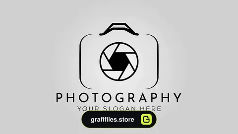وکتور لوگو عکاسی Camera photography logo icon vector template
