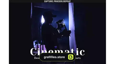 دانلود 10 پریست لایت روم سینمایی Cinematic Lightroom Presets - Desktop & Mobile