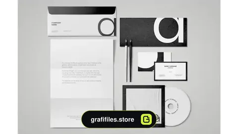 موکاپ برندینگ شرکتی Corporate identity mockup