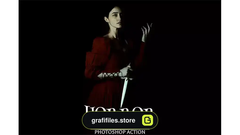 اکشن فتوشاپ افکت ترسناک Horror - Photoshop Action (v2)