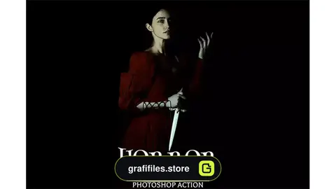 اکشن فتوشاپ افکت ترسناک Horror - Photoshop Action (v2)