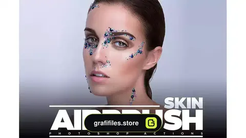 اکشن فتوشاپ روتوش پوست Skin AirBrush Photoshop Actions