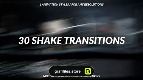 دانلود 30 ترانزیشن لرزش دوربین پریمیر Shake Transitions