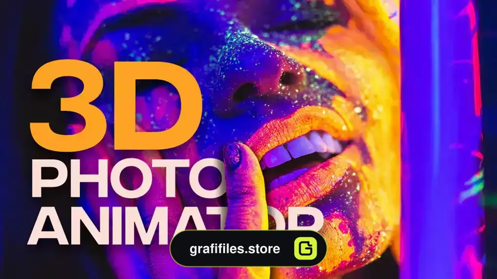 پروژه داوینچی ریزالو متحرک سازی سه بعدی عکس 3D Photo Animator