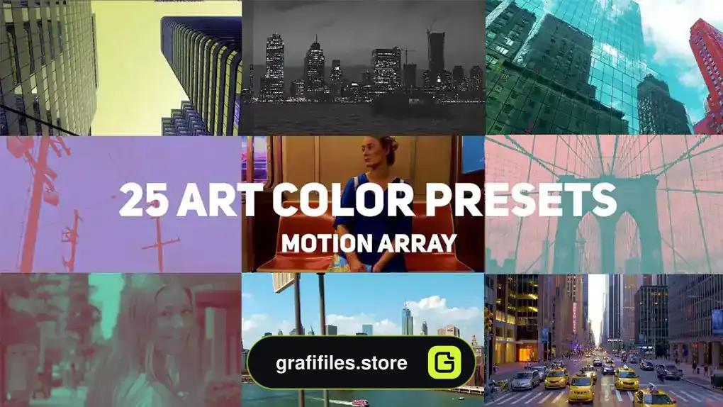 پریست رنگی پریمیر ART Color Presets