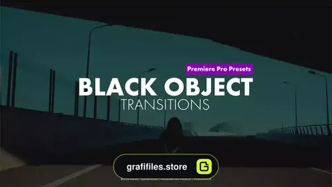 ترانزیشن پریمیر Black Object Transitions
