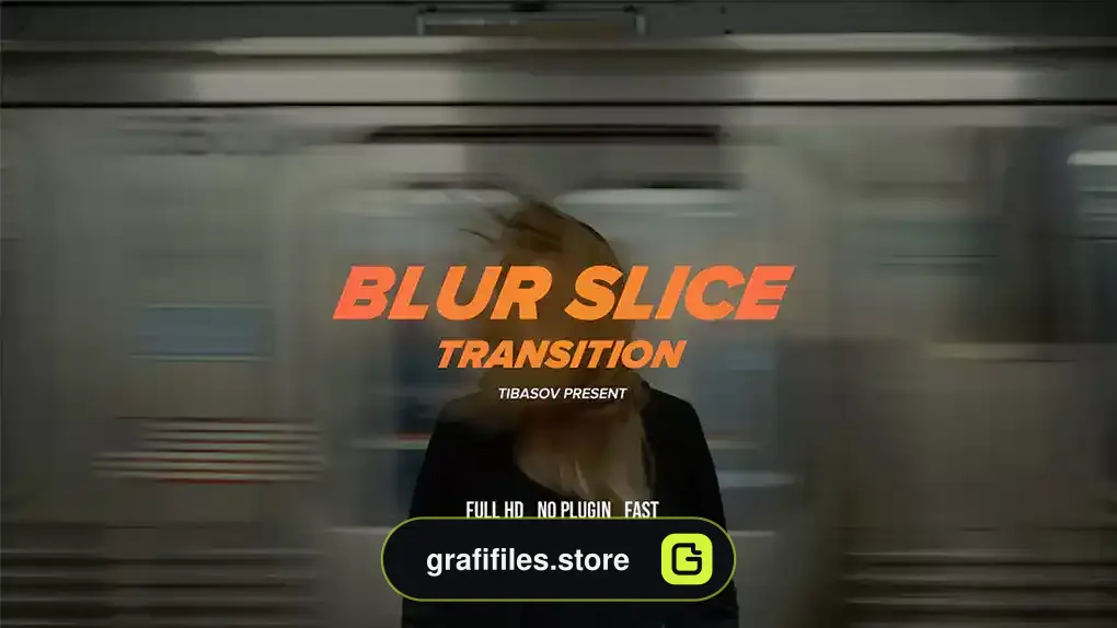 ترانزیشن پریمیر بلور Blur Slice Transitions