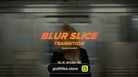 ترانزیشن پریمیر بلور Blur Slice Transitions