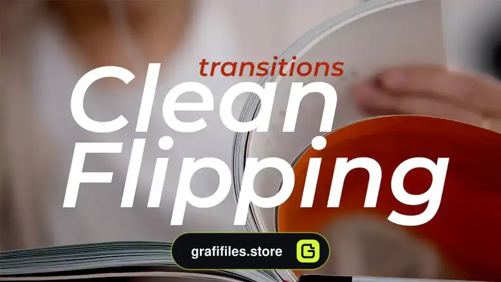 ترانزیشن پریمیر Clean Flipping Transitions
