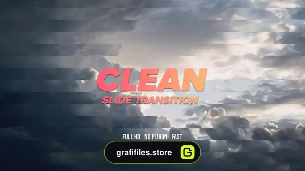 ترانزیشن اسلاید پریمیر Clean Slide Transitions