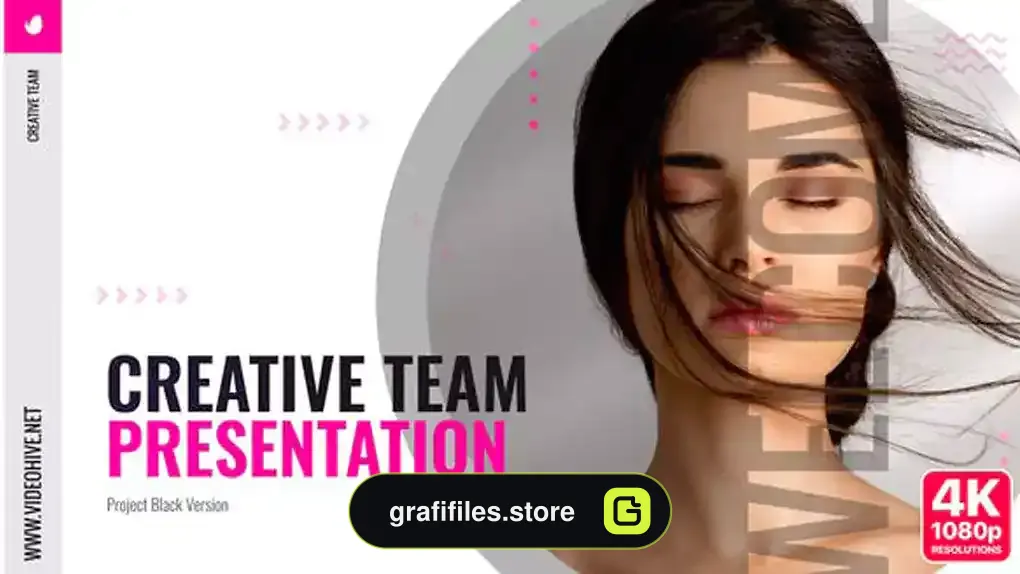 پروژه افترافکت پرزنتیشن Creative Team Presentation