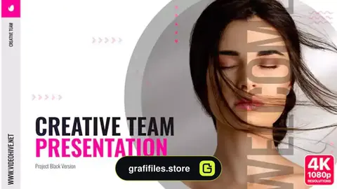 پروژه افترافکت پرزنتیشن Creative Team Presentation