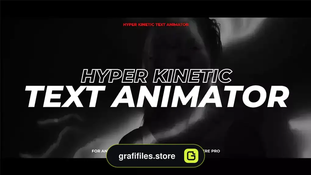 پریست متن پریمیر Hyper Kinetic Text Animator
