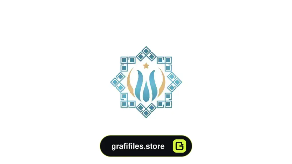 طرح وکتور لوگو اسلامی Islam logo brand
