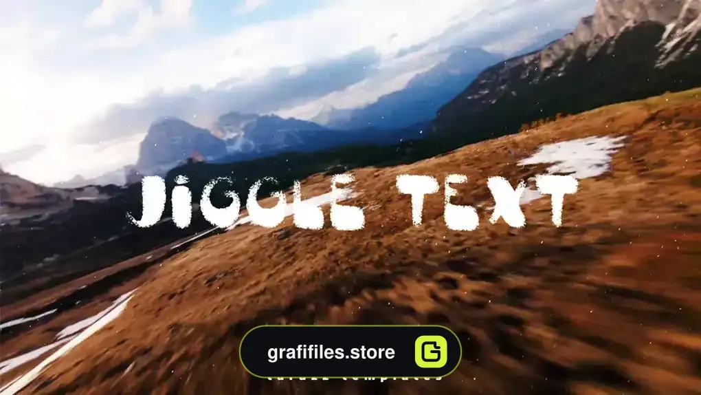 پریست متن پریمیر Jiggle Text