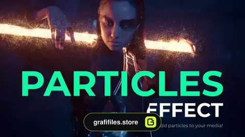 پروژه داوینچی ریزالو افکت پارتیکل Particle Effect