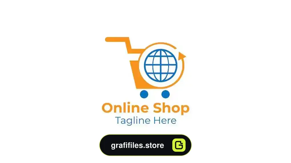 وکتور لوگو فروشگاه خرده فروشی Retail shop logo design