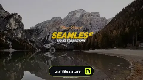 ترانزیشن پریمیر لرزش دوربین Seamless Shake Transitions