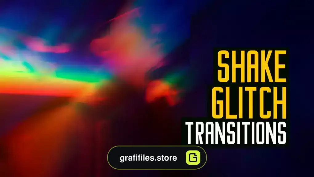 ترانزیشن گلیچ داوینچی ریزالو Shake Glitch Transitions